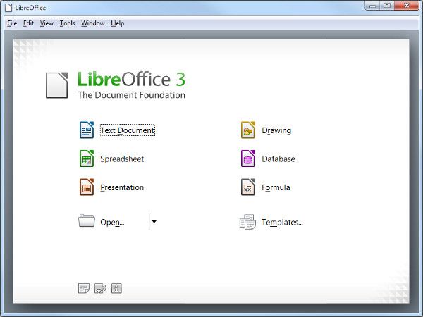 img libreoffice 02 aplicativos, Base, Calc, Draw, Impress, LibreOffice, Math, software, Writer