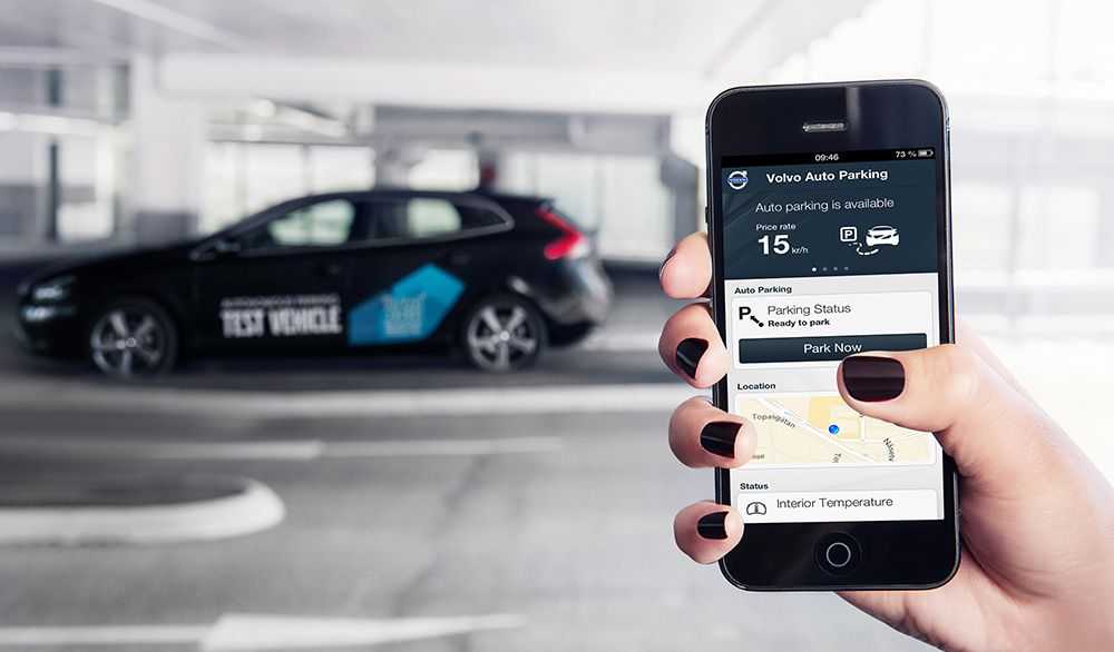 Volvo-Autonomous-Parking-app-smartphone