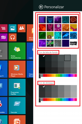 Como mudar a cor do Windows 8.1 passo 3