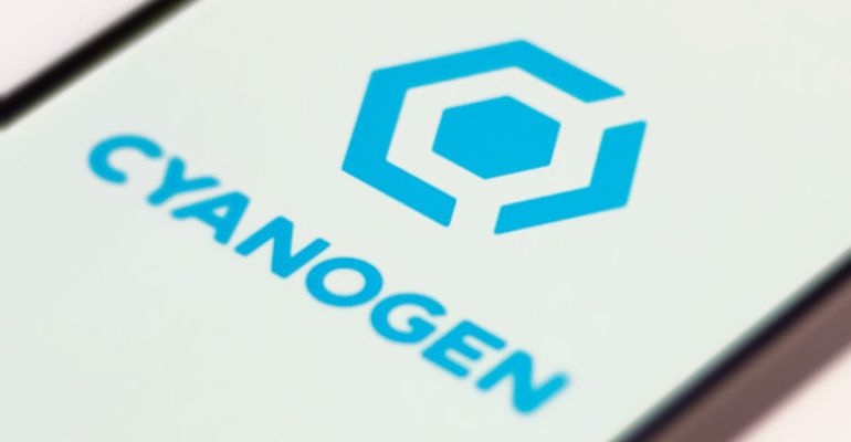 cyanogen inc com novo logótipo