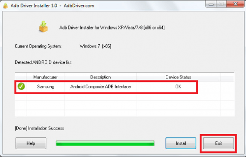 How to install a driver for Android 3