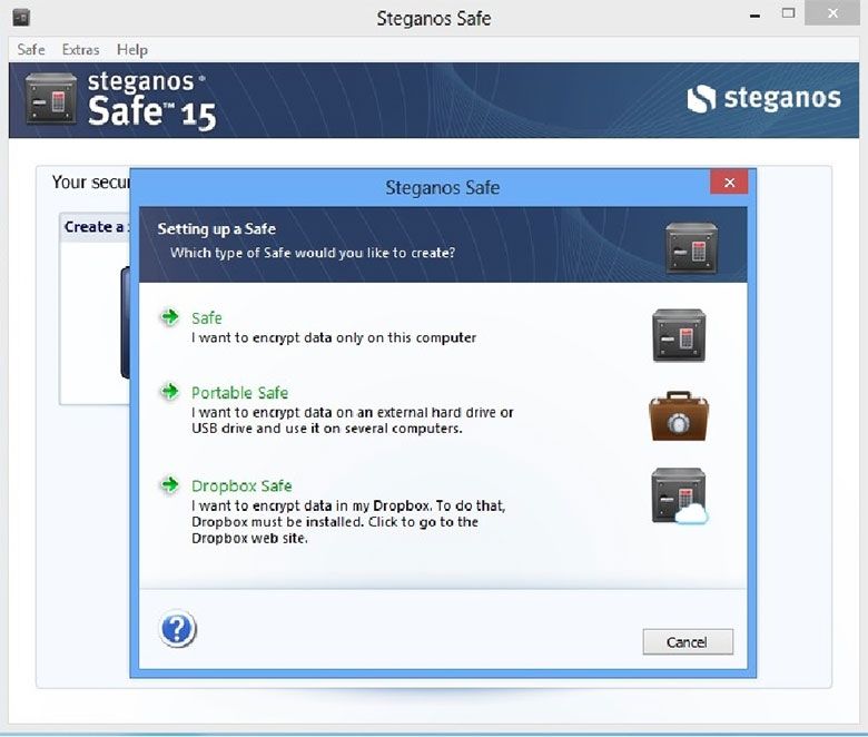 Steganos-Safe-Create-Safe