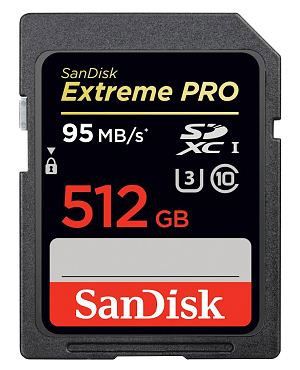 SD-Card-SanDisk-Extreme-Pro 512 GB