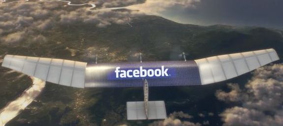 Facebook: Drones WiFi que volarán durante años y serán del tamaño de Boeings 747