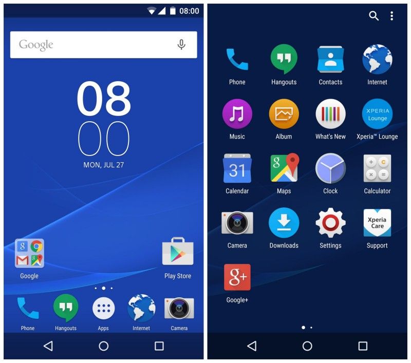 Sony develops Android interface