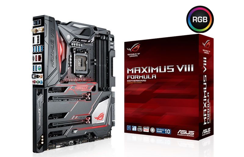 ASUS ROG apresenta motherboard para gaming Maximus VIII Formula