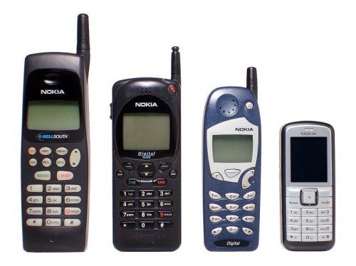 telemóveis Nokia evolução