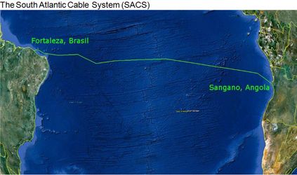 NEC inicia a construção do Sistema de Cabos do Atlântico Sul da Angola Cables