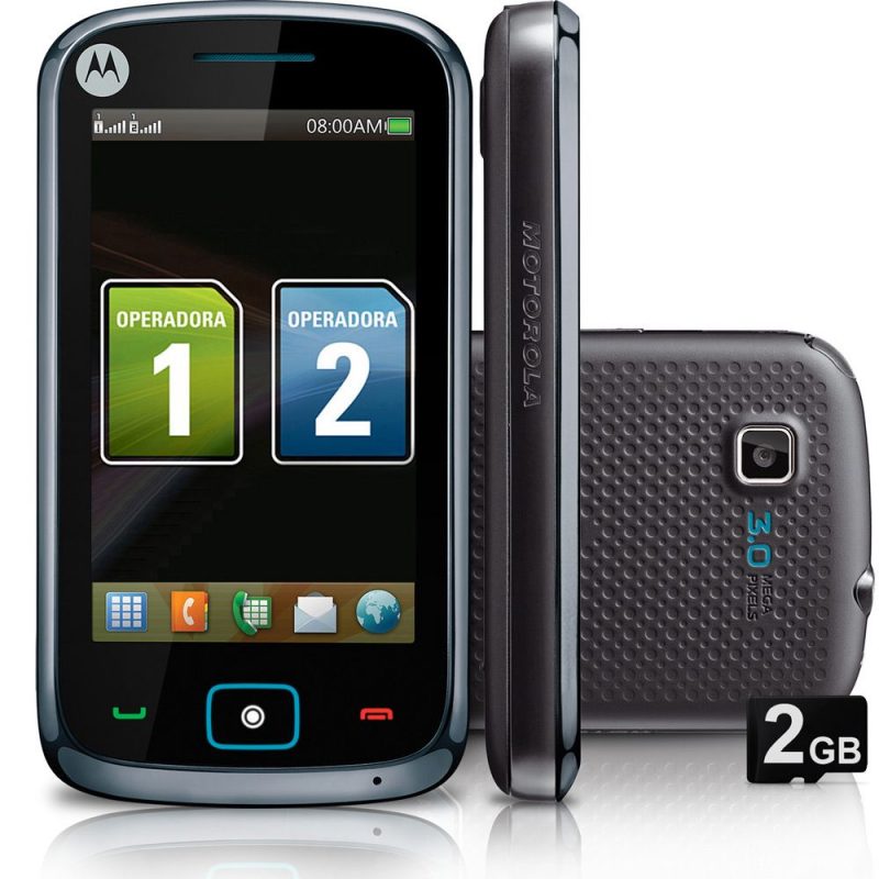 Motorola e Tim lançam celular dual-chip