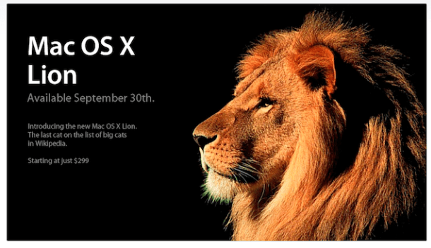 Lion, para mac
