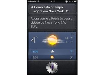 Brasileiro põe siri a falar português