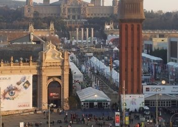 Smartphones reinam em barcelona