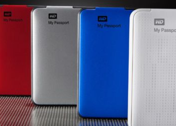 Discos portáteis my passport com capacidades de 500gb, 750gb e 1tb