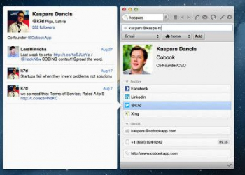 Cobook, uma super agenda para mac os x