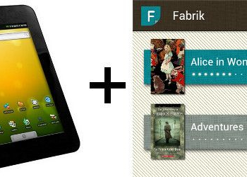 Fabrik – um leitor de ebooks elegante para android