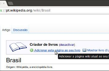 Crie ebooks através da wikipedia