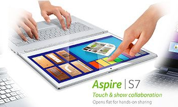 Acer apresenta tablets, notebooks e desktops com windows 8