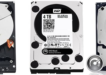 Novos discos rígidos wd black