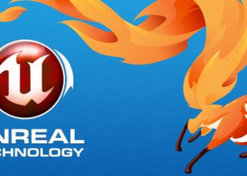 Mozilla e epic games convertem o unreal engine 3 para o firefox.