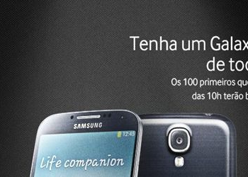 Pré-venda do galaxy s4 acontecerá em são paulo