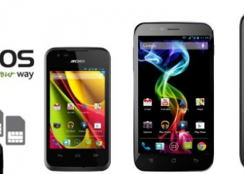 Archos apresenta nova linha de smartphones dual-sim platinum e carbon