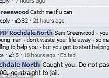 Fugitivo desafia polícia no facebook: apanhem-me se puderem!. Foi preso