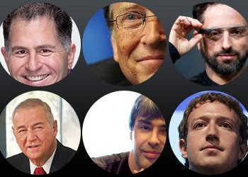 Top 10 fortunas do mundo da tecnologia