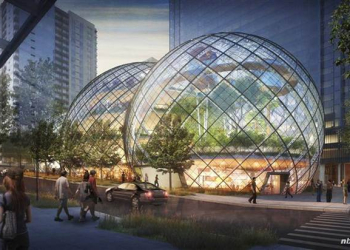 Facebook, amazon, google e apple projetam novas sedes futuristas