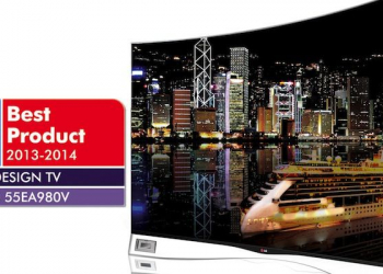 Oled tv da lg ganha prémio eisa