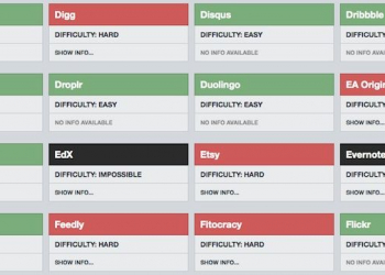 Novo site ajuda a apagar contas na net