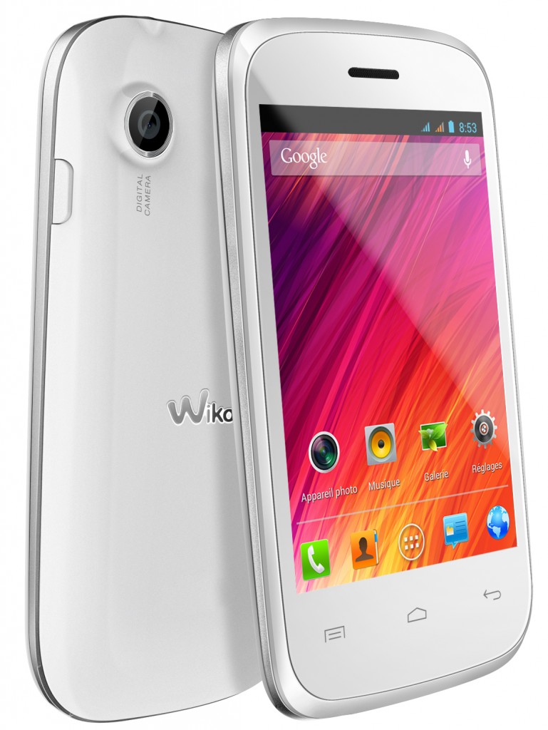 Wiko OZZY compo blanc PROV LD android low-cost, ozzy, wiko TecheNet Wiko ozzy android