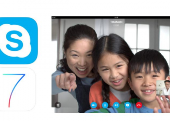 Microsoft redesenha skype para o ios 7
