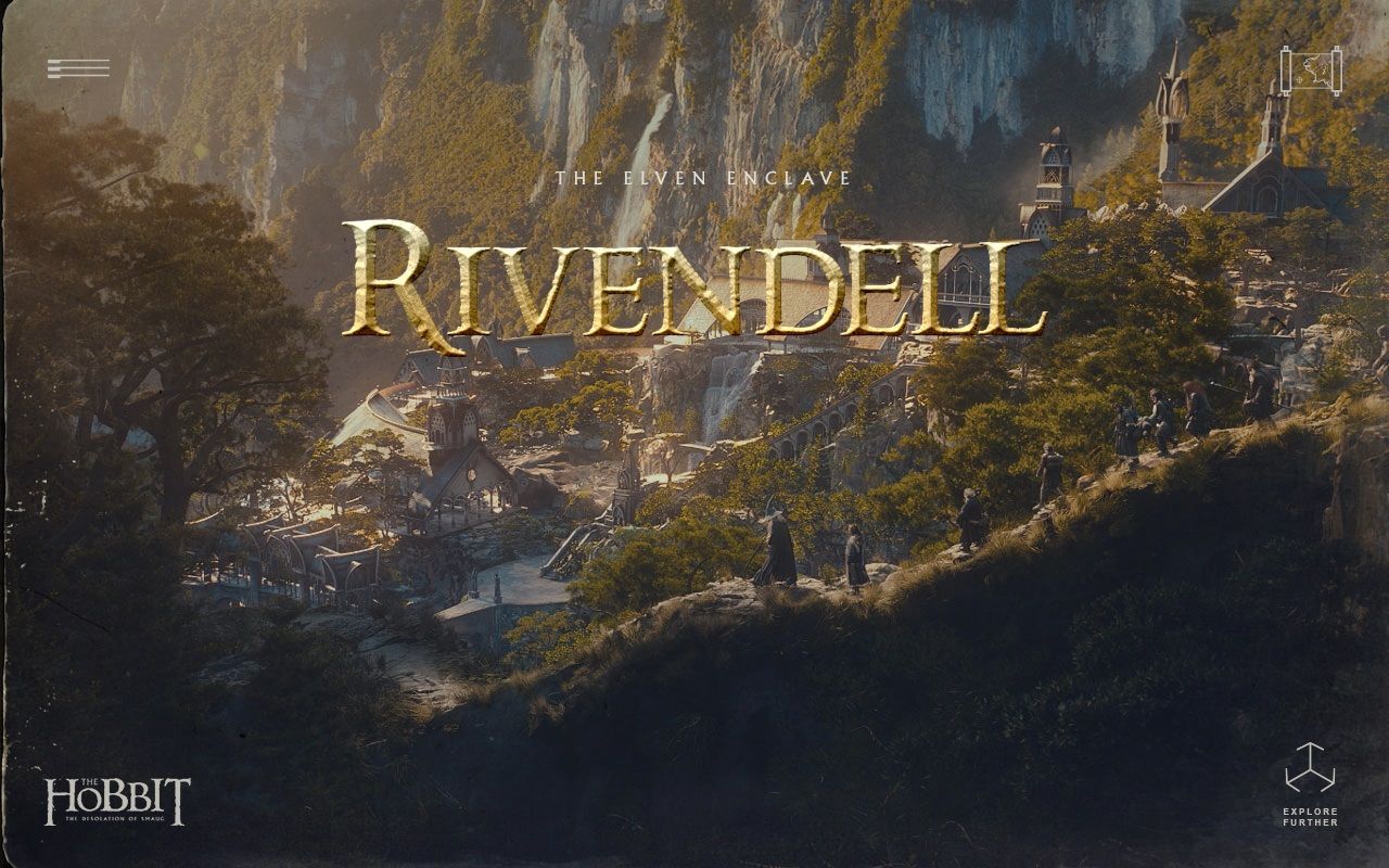 Rivendell Experiência Chrome, filme, google, PC, smartphone, tablet, The Hobbit TecheNet Rivendell