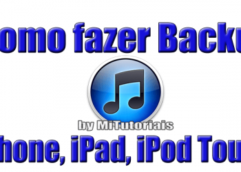Como fazer backup do iphone, ipad, ou ipod touch com itunes