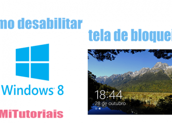 Como desabilitar a tela de bloqueio do windows 8 pro / 8. 1