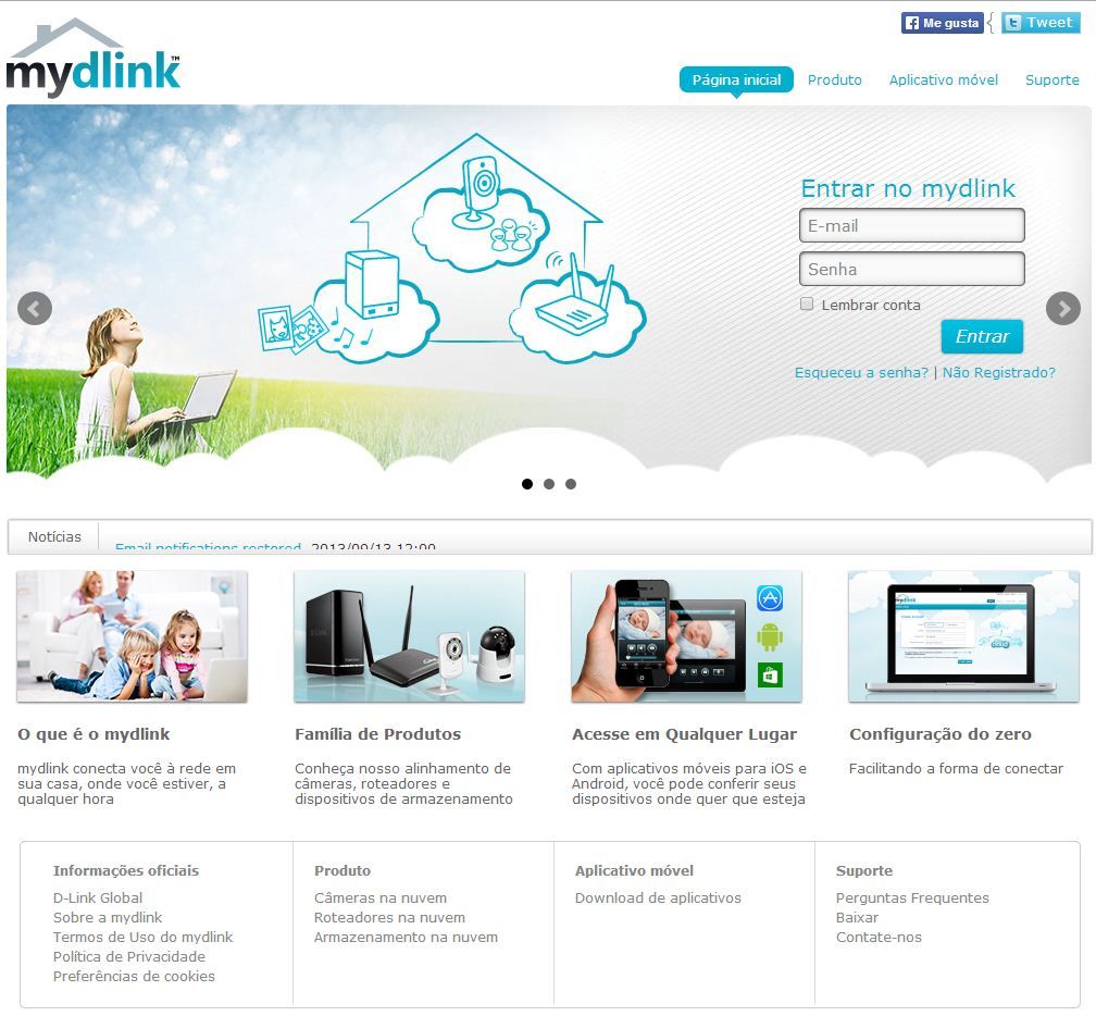 mydlinkportal pt "nokia windows phone", Android, App, D-Link, iOS, mydlink Lite TecheNet Mydlinkportal_pt