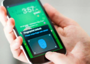 Samsung leitor de impressões digitais