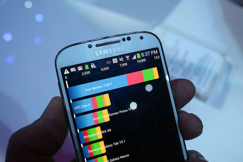 Samsung Galaxy S4 benchmark 041 análise, Android, Samsung, samsung galaxy s4, smartphone, TouchWiz