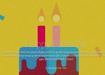 Google play store 2 anos