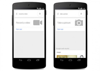 Google search take picture record video