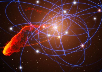 Fadada à morte: nuvem de gás perto de seu fim trágico em um buraco negro