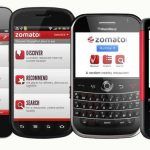 Zomato mobile mídias sociais, redes sociais, social media, zomato
