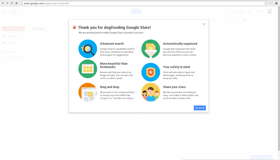 google stars intro google, google stars, marcadores google, pocket TecheNet Google-stars-intro
