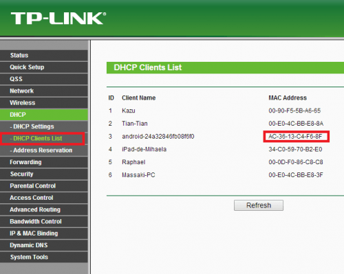 Como fixar endereço ip através da reserva no dhcp (3)