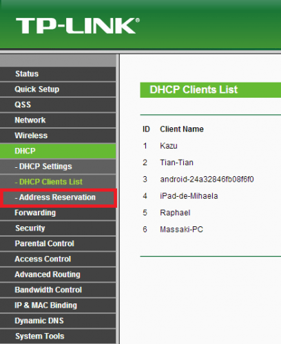 Como fixar endereço IP através da reserva no DHCP (4)
