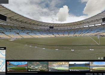 Google street view estádios mundial brasil