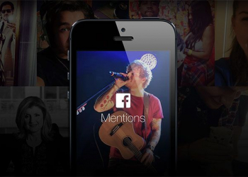App facebook mentions