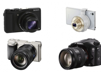 Câmaras fotográficas da sony com wi-fi