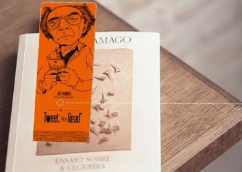 “tweet for a read”, o marcador de livros inteligente