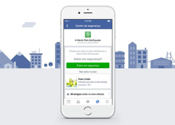 Facebook cria safety check
